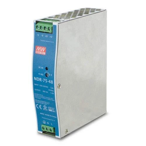 PLANET PWR-75-48 power supply unit 75 W Mėlyna, Pilkas