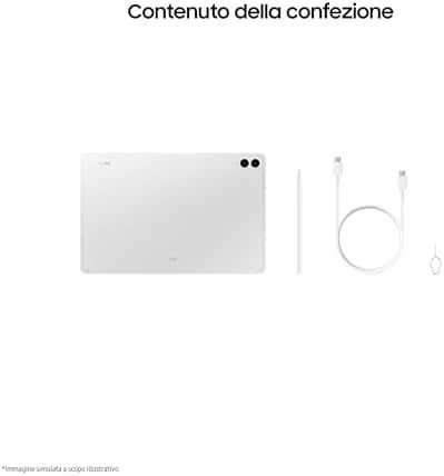 Planšetė Samsung Galaxy Tab S9 FE+ 12.4" WiFi 128GB Silver (SM-X610N)