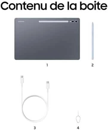 Planšetinis kompiuteris Samsung Galaxy Galaxy Tab S10 Ultra 16GB + 1TB Wi-Fi (SM-X920NZAPEUE), Pilkas