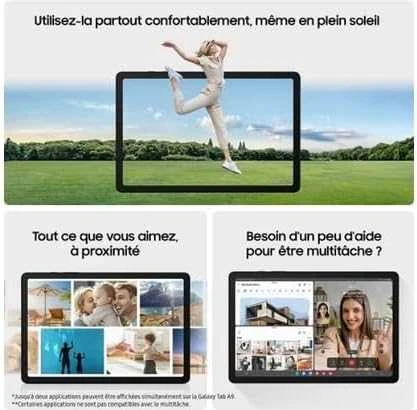 Planšetė Samsung Galaxy Tab A9 8.7" 64GB Wi-Fi, SM-X110N, Graphite - planšetinis kompiuteris