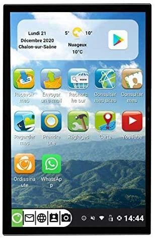Planšetė Carruzzo ORDISSIMO ART0418 planšetinis kompiuteris 4G 64 GB 25,6 cm (10.1″) 4 GB Wi-Fi 5 (802.11ac) Android 10 Juoda