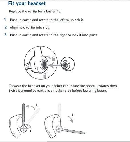 Universali BT ausinė Voyager Legend Plantronics Juoda