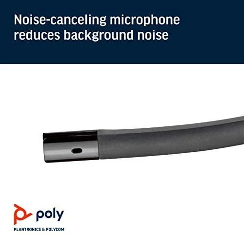 Ausinės Poly Blackwire C5210 USB-C ir 3,5 mm lizdo jungtis
