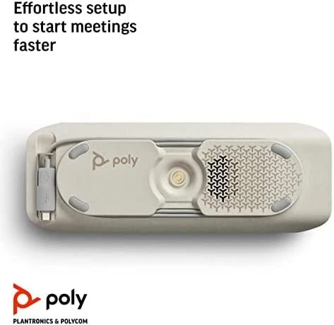 Kompiuterio kolonėlės „Poly Sync 40“ garsiakalbis, konferencijų sprendimas, „Bluetooth“, USB-A ir USB-C