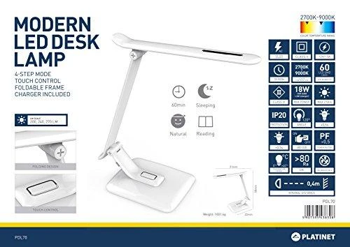Platinet stalo šviestuvas PDL70 (43830)