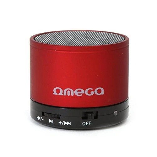 Omega belaidė kolonėlė „Bluetooth V3.0 Alu 3in1 OG47R“, raudona (42646)