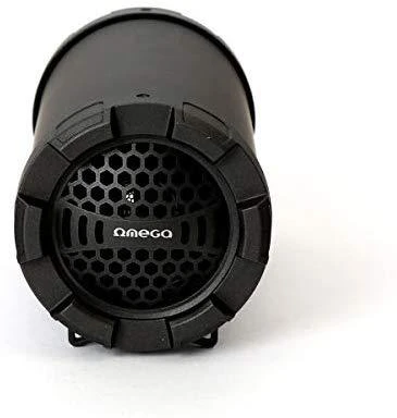 Garsiakalbis - Omega OG70B, Juodas, 5 W, 1 200 mAh, Bluetooth, AUX, Micro SD, USB, 10 m Veikimo Nuotolis