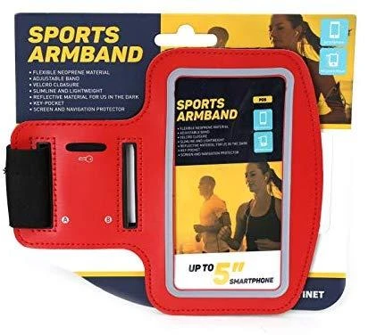Platinet Išmanusis telefonas Armband HQ, raudona