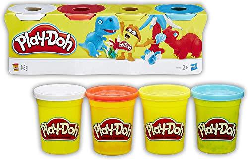 PLAY-DOH Plastilino rinkinys, 4 vnt.