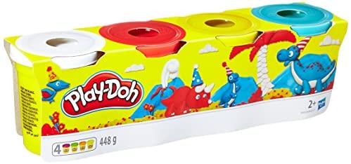 PLAY-DOH Plastilino rinkinys, 4 vnt.
