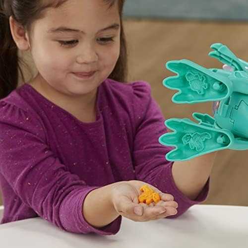 Hasbro Play-Doh plastelinas, valgantis dinozauras (F1504)