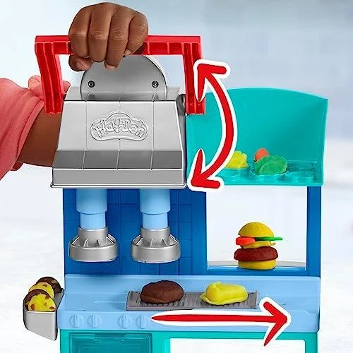 Plastilino rinkinys Play-Doh Chef's Restaurant Playset F8107