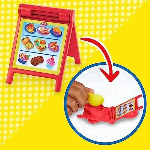 Plastilino rinkinys Play-Doh Chef's Restaurant Playset F8107