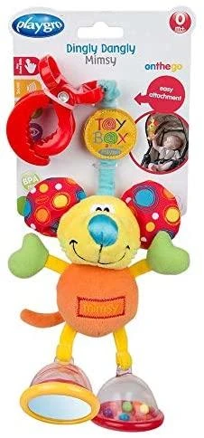 PLAYGRO pakabinamas žaislas Pelytė Mimsy, 0101141