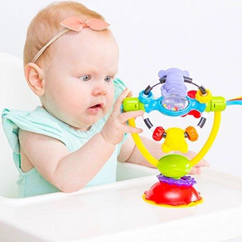 PLAYGRO besisukantis žaislas maitinimo kėdutei, 0182212