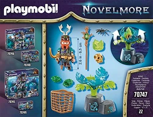 Playmobil Novelmore Violet Vale – Plant Wizard (70747)