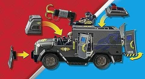 PLAYMOBIL CITY ACTION Specialiųjų pajėgų visureigis 71144