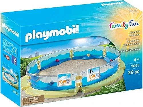 PLAYMOBIL Family Fun, Jūros muziejaus korpusas (nusidėvėjusi dėžutė)