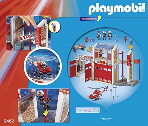 PLAYMOBIL CITY ACTION Ugniagesių gaisrinė su kopėčiomis, 9463