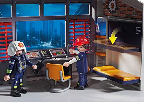 PLAYMOBIL CITY ACTION Ugniagesių gaisrinė su kopėčiomis, 9463