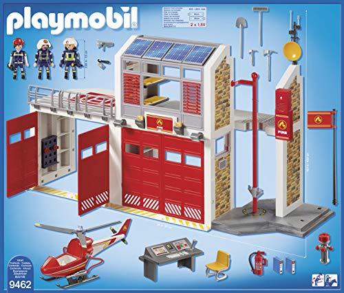 PLAYMOBIL CITY ACTION Ugniagesių gaisrinė su kopėčiomis, 9463