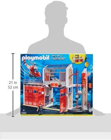 PLAYMOBIL CITY ACTION Ugniagesių gaisrinė su kopėčiomis, 9463