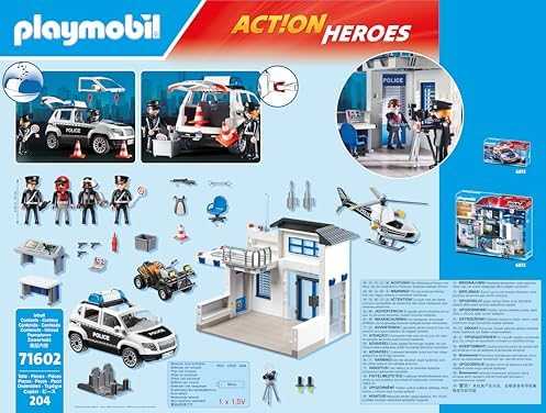 Playmobil Action Heroes 71602 policijos nuovada