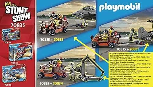 Playmobil Air Stuntshow 70835 Air Stuntshow Mobilny serwis