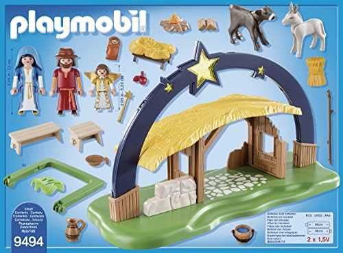 „Playmobil Christmas 9494“ prakartėlė su lemputėmis