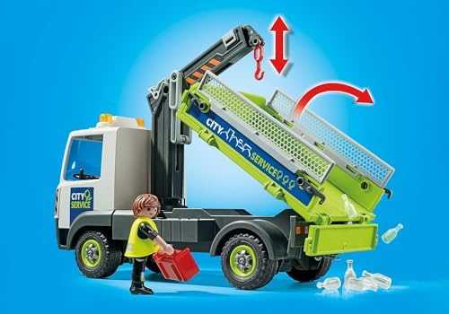 Playmobil City Action 71431 Sunkvežimis su stikline tara