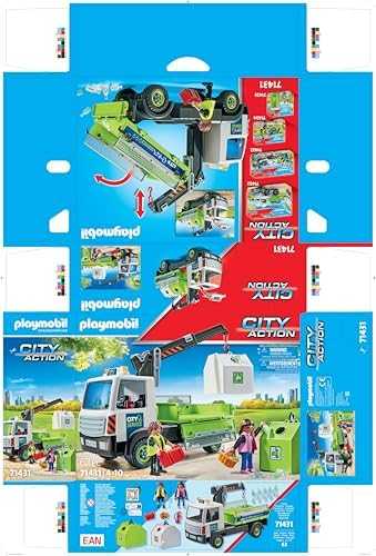 Playmobil City Action 71431 Sunkvežimis su stikline tara
