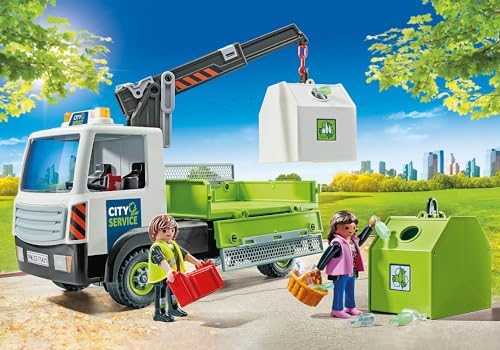 Playmobil City Action 71431 Sunkvežimis su stikline tara