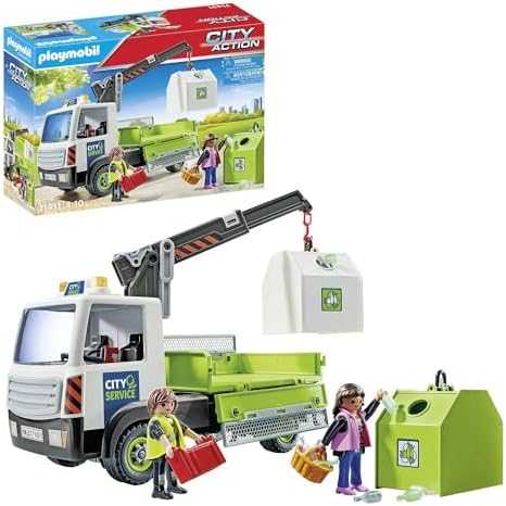 Playmobil City Action 71431 Sunkvežimis su stikline tara