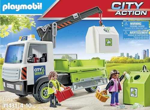 Playmobil City Action 71431 Sunkvežimis su stikline tara
