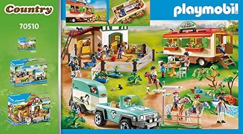 Playmobil Šalies ponys prieglauda su priekaba