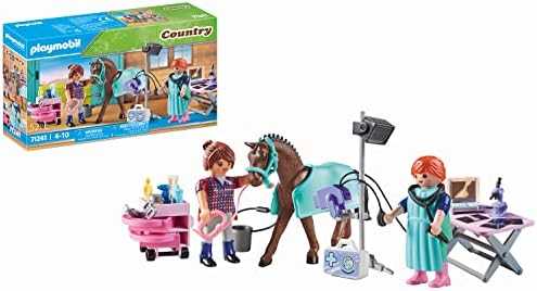 PLAYMOBIL ŠALIS 71241 MRS. VETERINARAS