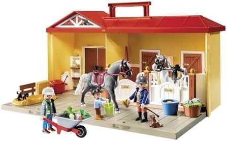 Playmobil Country 71393 Nauja nešiojama arklidė