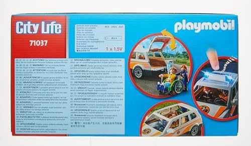 Playmobil City Life 71037 pirmosios pagalbos gydytojo automobilis