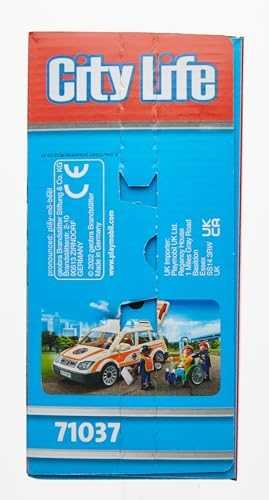 Playmobil City Life 71037 pirmosios pagalbos gydytojo automobilis