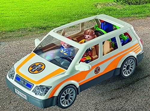 Playmobil City Life 71037 pirmosios pagalbos gydytojo automobilis