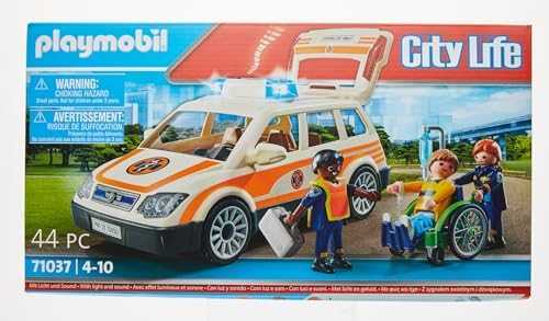 Playmobil City Life 71037 pirmosios pagalbos gydytojo automobilis