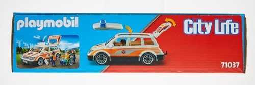 Playmobil City Life 71037 pirmosios pagalbos gydytojo automobilis