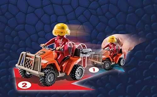 PLAYMOBIL 71085 Dragons Quad & Phil, Dragons The Nine Kingdoms, 28 vnt, nuo 4 metų