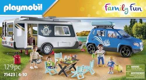 Playmobil Family & Fun 71423 Karavanas ir karavanas