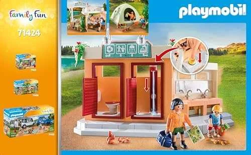 Konstruktorius Playmobil Campsite 71424, plastikas