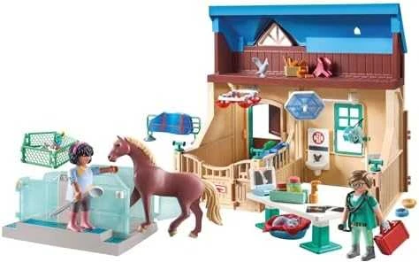 PLAYMOBIL WORLD OF HORSES Jojimo terapija ir veterinaro apžiūra 71352