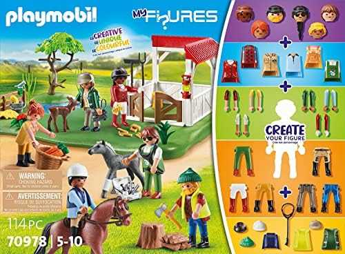 Žaidimų rinkinys Playmobil 70978 Mano figūrėlės: Arklių ranča