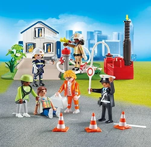 Playmobil My Figures gelbėjimo figūrėlės kaladėlėms 120 dalių ZA 5433