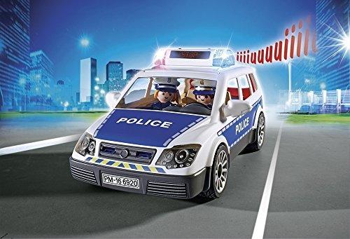 PLAYMOBIL CITY ACTION Policijos automobilis su šviesomis ir garsais, 6920