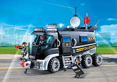 PLAYMOBIL CITY ACTION Specialiųjų operacijų sunkvežimis, 9360